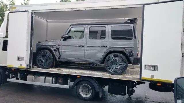 Mercedes G-класс Brabus в закрытом кузове